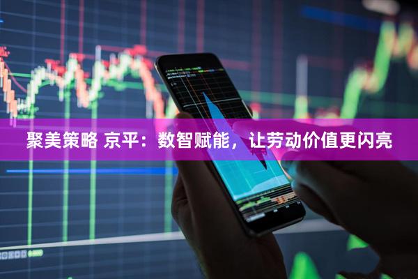 聚美策略 京平：数智赋能，让劳动价值更闪亮